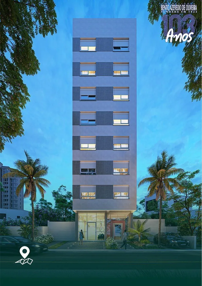 Apartamento, 2 quartos, 56 m² - Foto 2