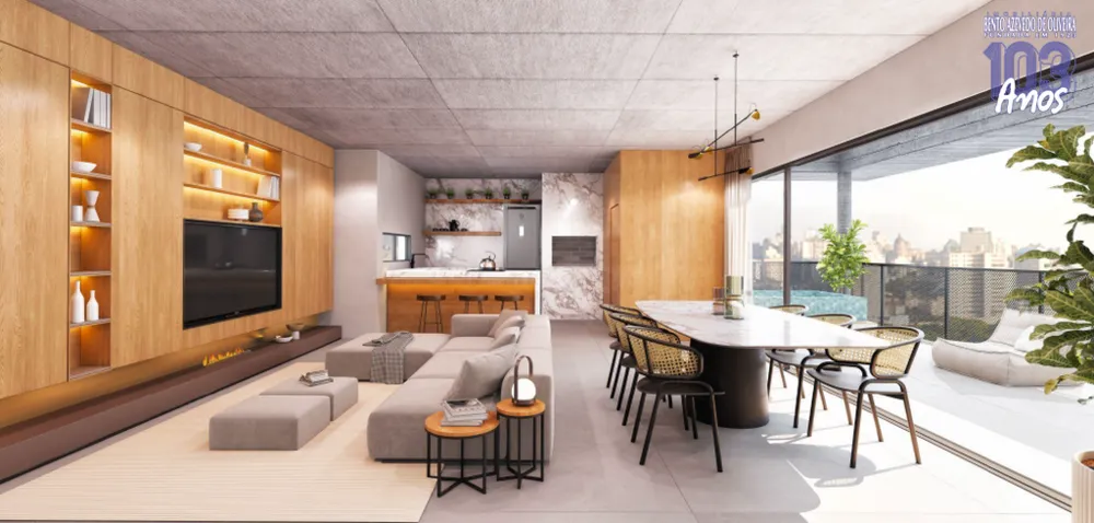 Cobertura, 3 quartos, 164 m² - Foto 4