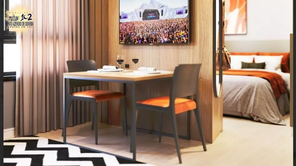 Apartamento, 1 quarto, 44 m² - Foto 3