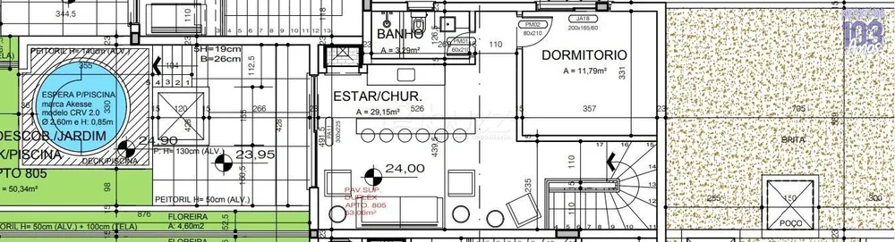 Sala-Conjunto, 40 m² - Foto 3