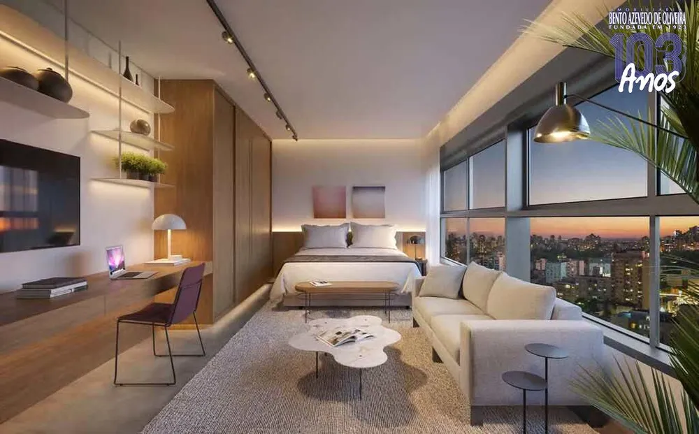 Apartamento, 1 quarto, 34 m² - Foto 4