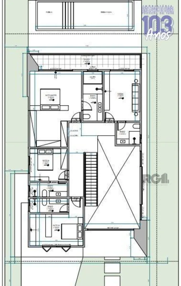 Casa de Condomínio, 5 quartos - Foto 1
