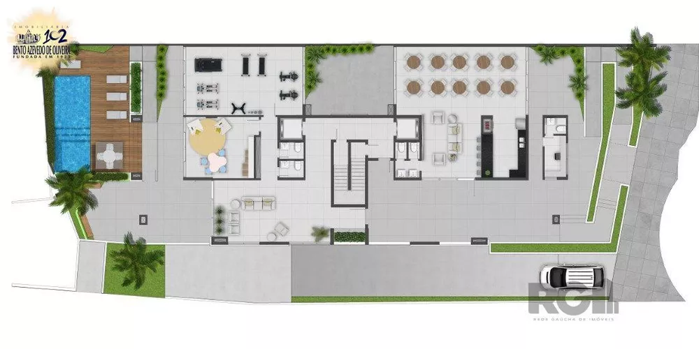 Cobertura, 3 quartos, 154 m² - Foto 2