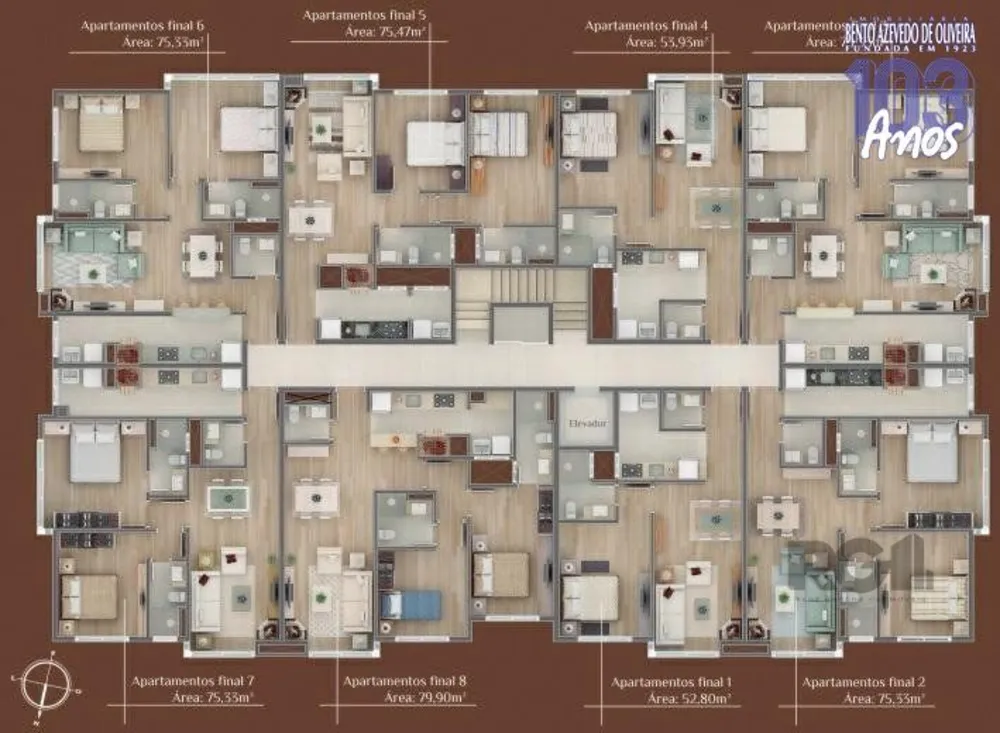 Apartamento, 2 quartos, 83 m² - Foto 4