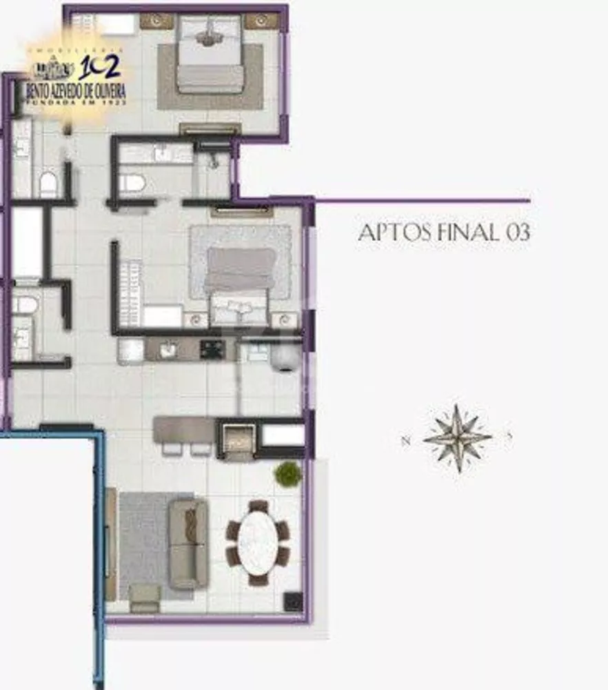Apartamento, 2 quartos, 94 m² - Foto 8