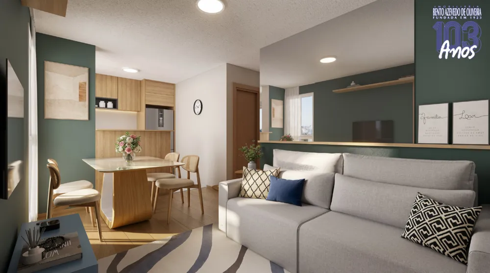 Apartamento, 2 quartos, 42 m² - Foto 2