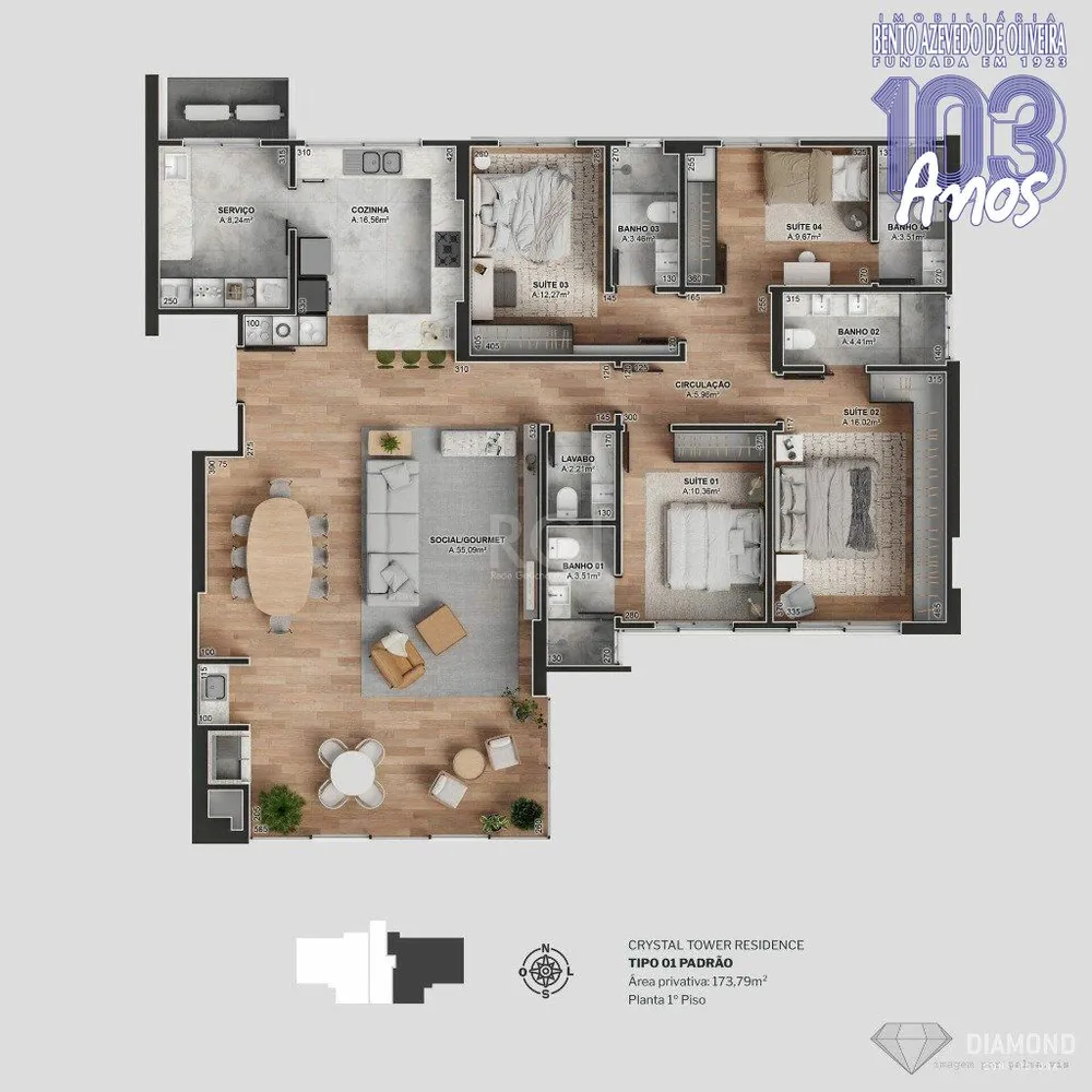 Apartamento, 1 quarto, 21 m² - Foto 4