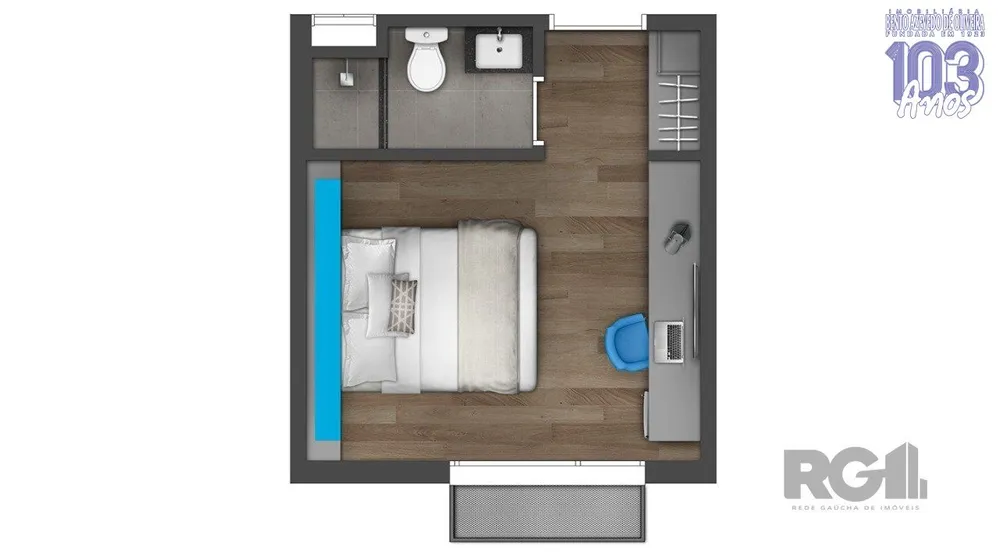 Hotel, 1 quarto, 27 m² - Foto 2
