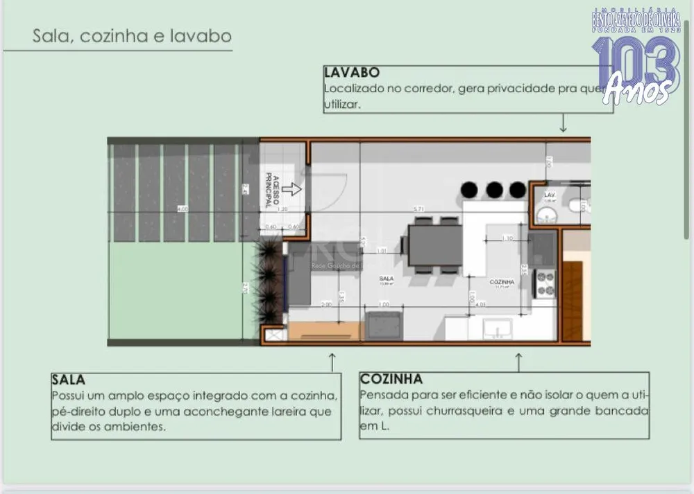 Casa, 3 quartos, 83 m² - Foto 1