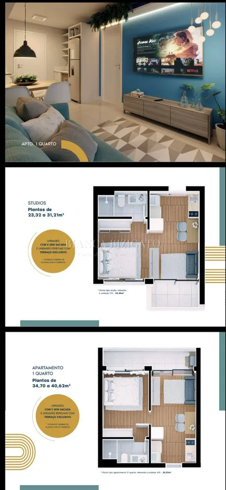 Apartamento, 1 quarto, 32 m² - Foto 8