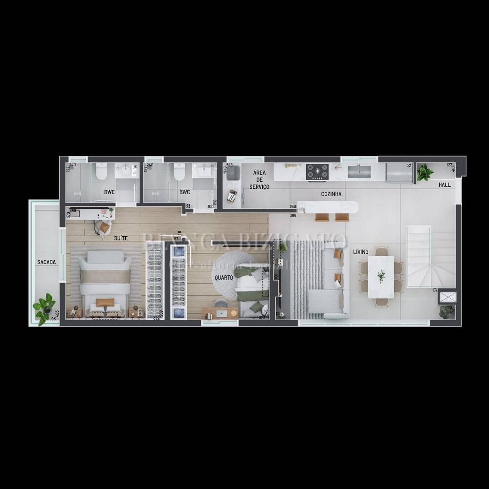 Apartamento à venda com 2 quartos, 74m² - Foto 13