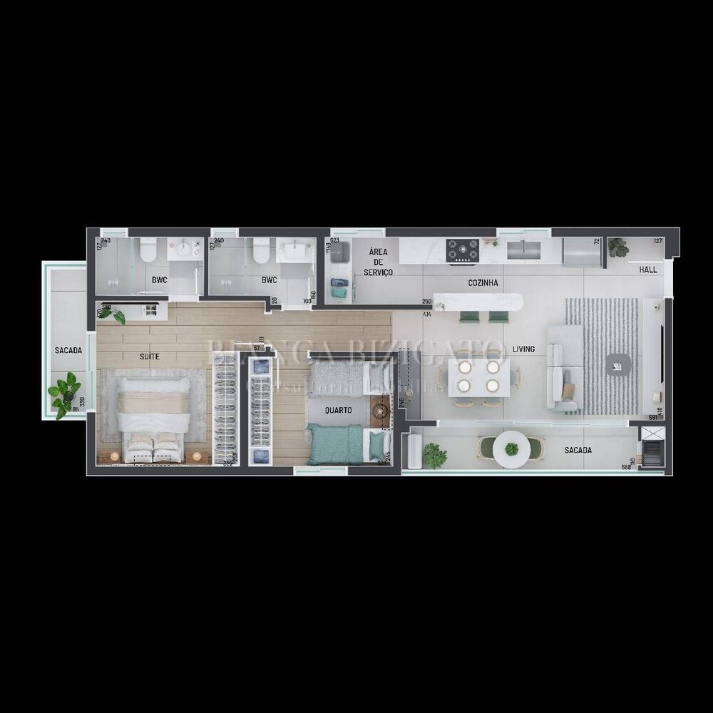 Apartamento à venda com 2 quartos, 74m² - Foto 17