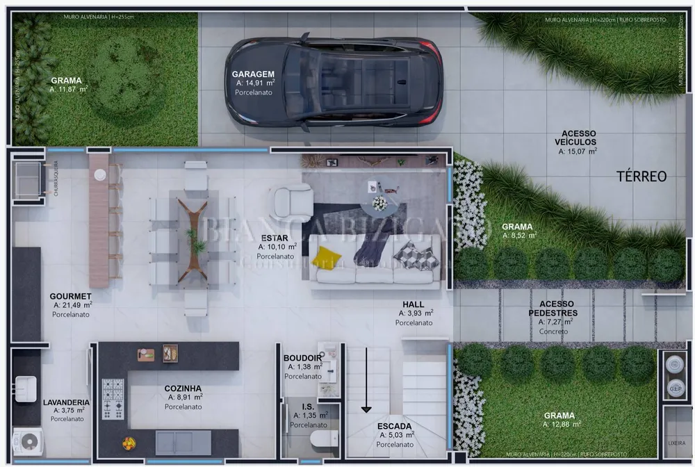 Casa, 3 quartos, 178 m² - Foto 2