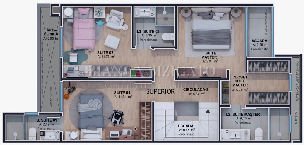 Casa, 3 quartos, 178 m² - Foto 1
