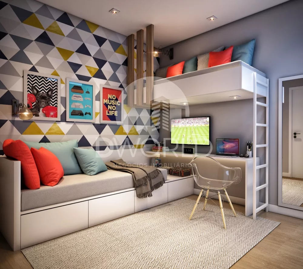 Apartamento, 2 quartos, 44 m² - Foto 2