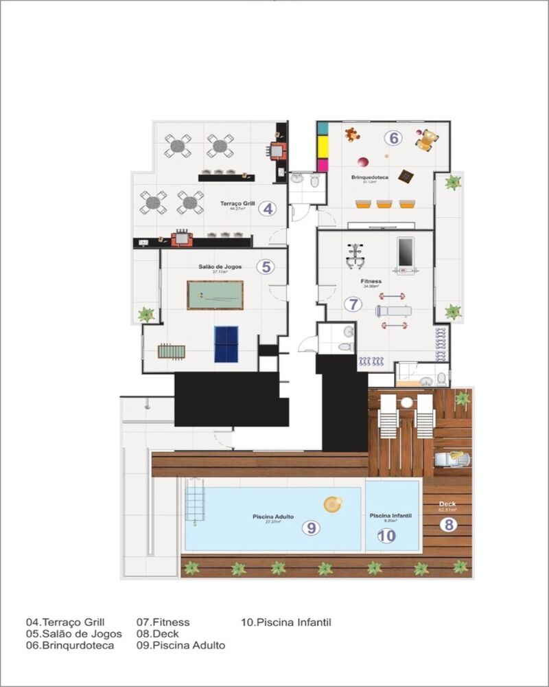 Apartamento, 1 quarto, 46 m² - Foto 2