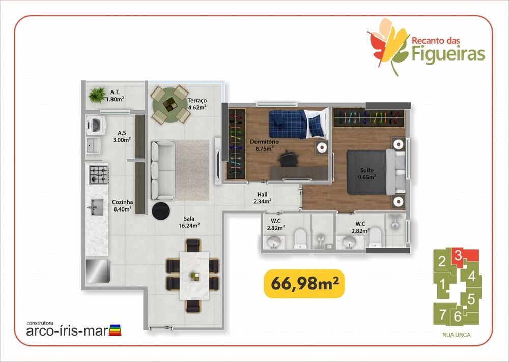 Apartamento, 2 quartos, 67 m² - Foto 18