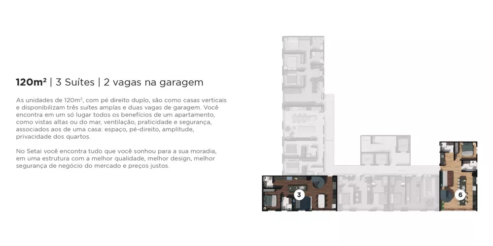 Apartamento, 3 quartos, 77 m² - Foto 1