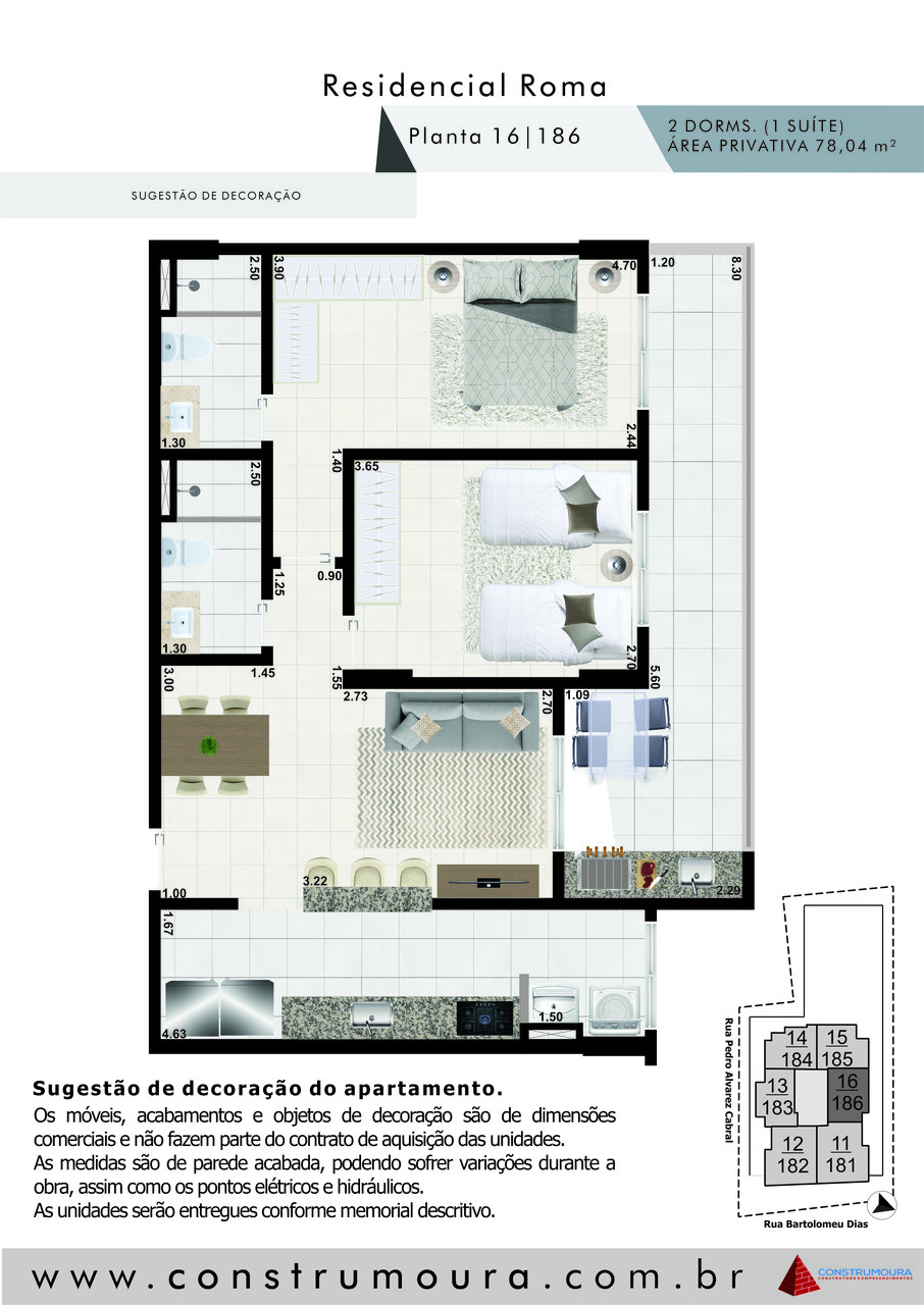 Apartamento à venda com 3 quartos, 107m² - Foto 22