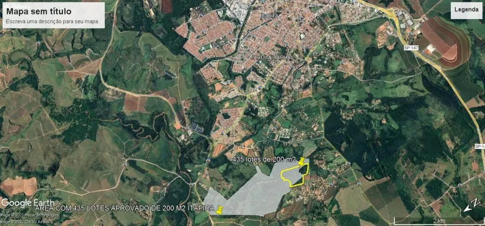 Loteamento e Condomínio, 130 hectares - Foto 1