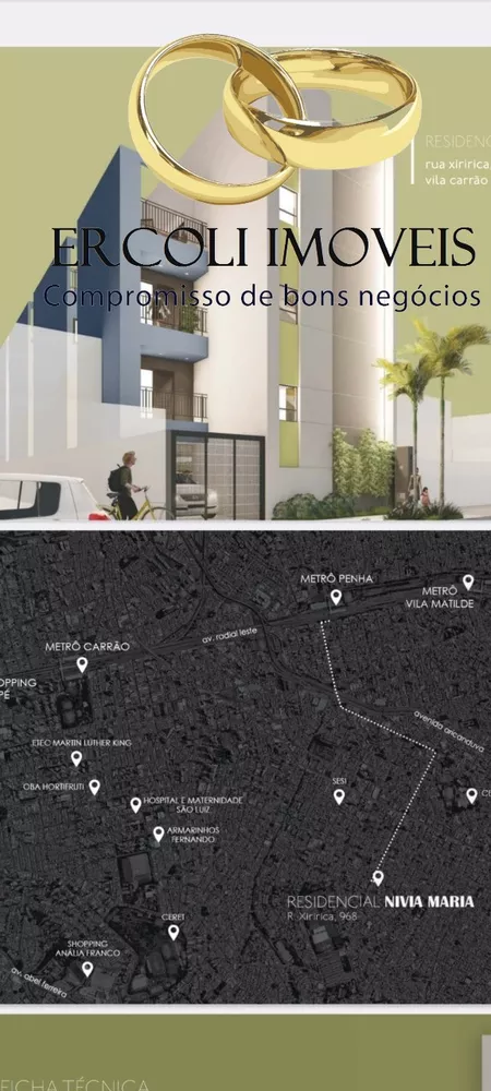 Apartamento, 2 quartos, 45 m² - Foto 2