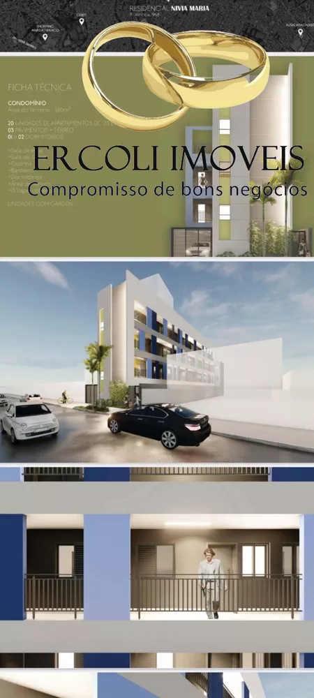Apartamento, 2 quartos, 45 m² - Foto 1