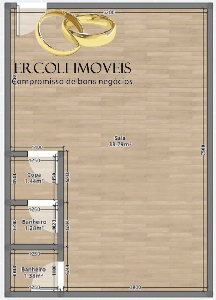Sala-Conjunto, 50 m² - Foto 8