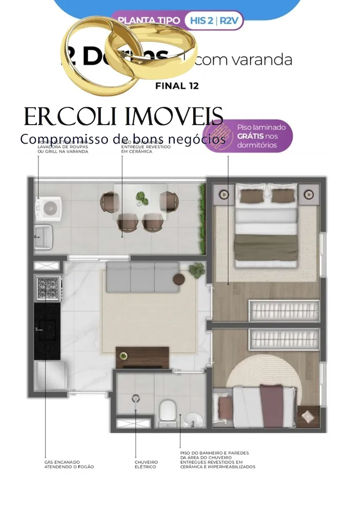 Apartamento, 1 quarto, 28 m² - Foto 11