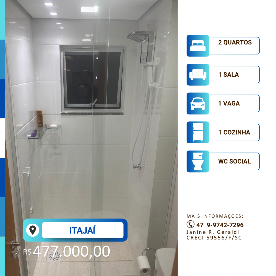 Apartamento à venda com 2 quartos, 49m² - Foto 3