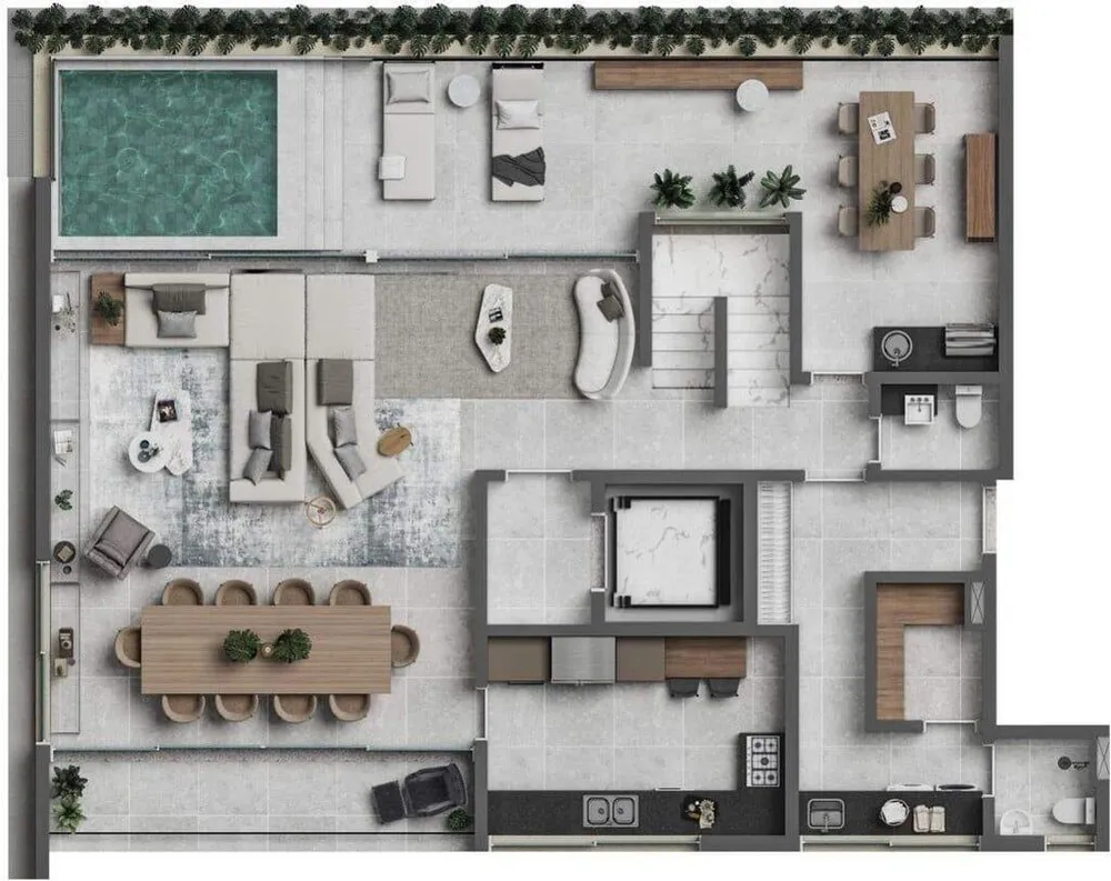 Cobertura, 4 quartos, 338 m² - Foto 11