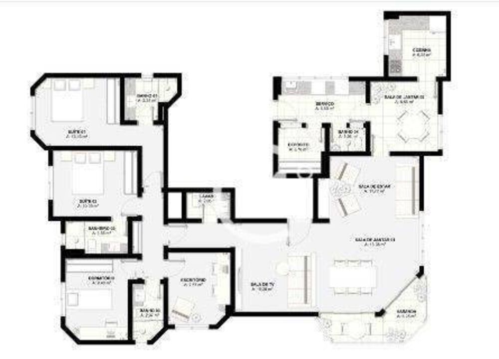 Apartamento à venda com 4 quartos, 152m² - Foto 12