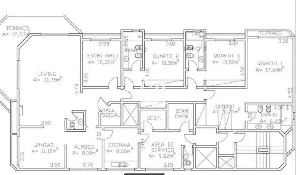 Apartamento, 4 quartos, 220 m² - Foto 12