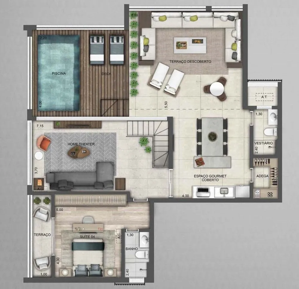Apartamento, 2 quartos, 88 m² - Foto 8