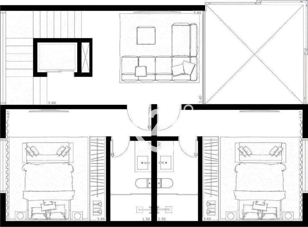 Casa de Condomínio, 3 quartos - Foto 6