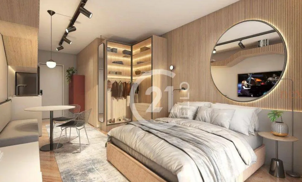 Kitnet-Studio, 24 m² - Foto 1