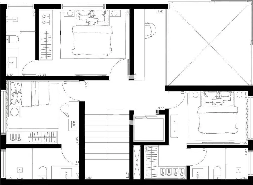 Casa de Condomínio, 3 quartos - Foto 1