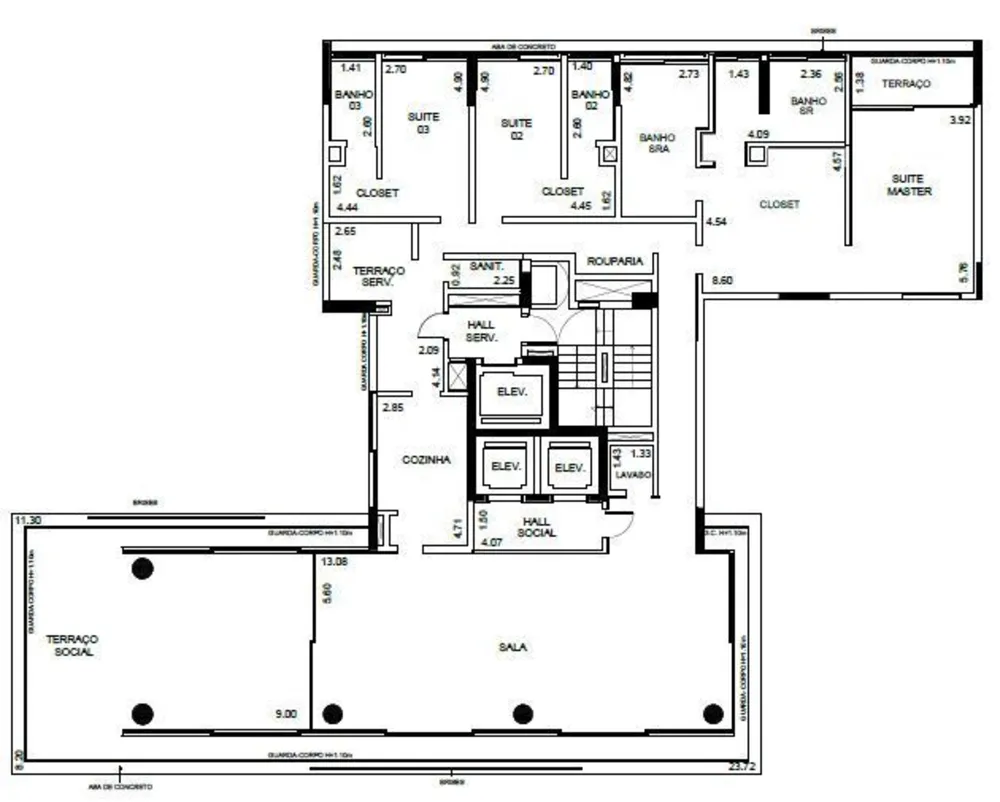 Apartamento, 4 quartos, 403 m² - Foto 3