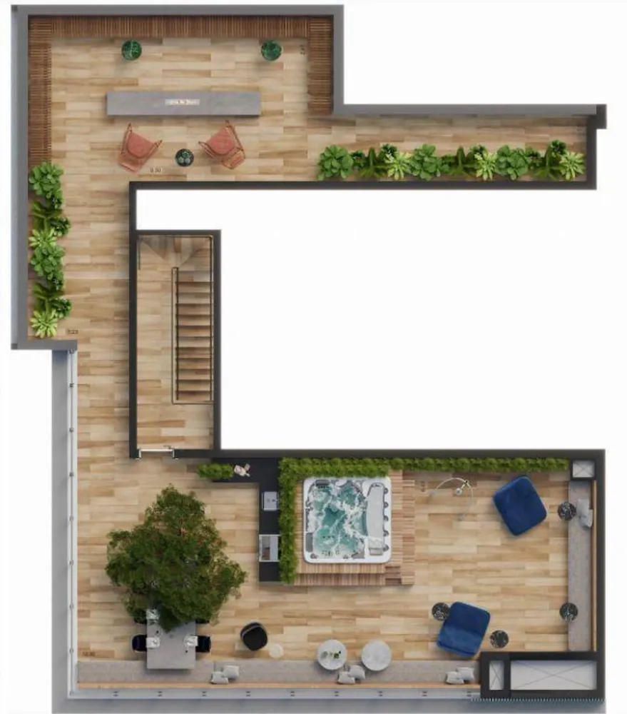 Cobertura, 3 quartos, 370 m² - Foto 15