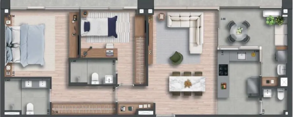 Loja-Salão, 350 m² - Foto 4