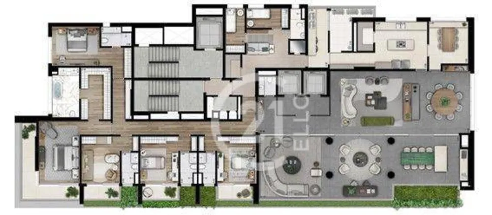Apartamento, 5 quartos, 500 m² - Foto 4