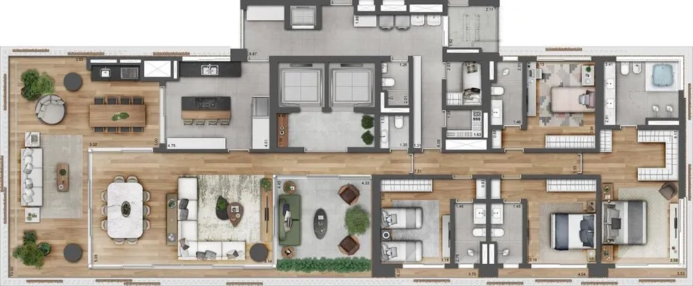 Apartamento, 4 quartos, 355 m² - Foto 15