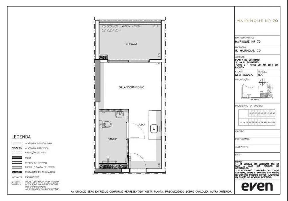 Kitnet-Studio, 26 m² - Foto 2