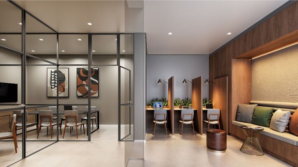 Apartamento à venda com 2 quartos, 40m² - Foto 7