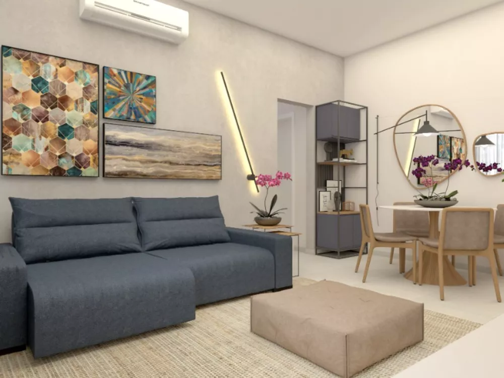 Apartamento à venda com 2 quartos, 70m² - Foto 2