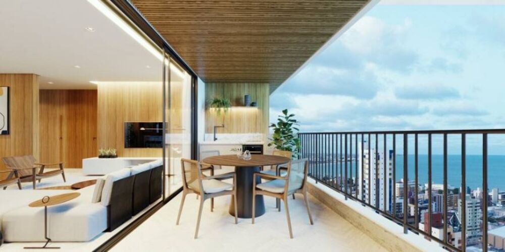 Apartamento à venda com 3 quartos, 140m² - Foto 2