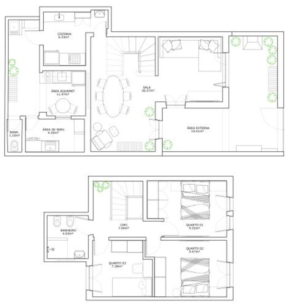Casa, 3 quartos, 170 m² - Foto 11