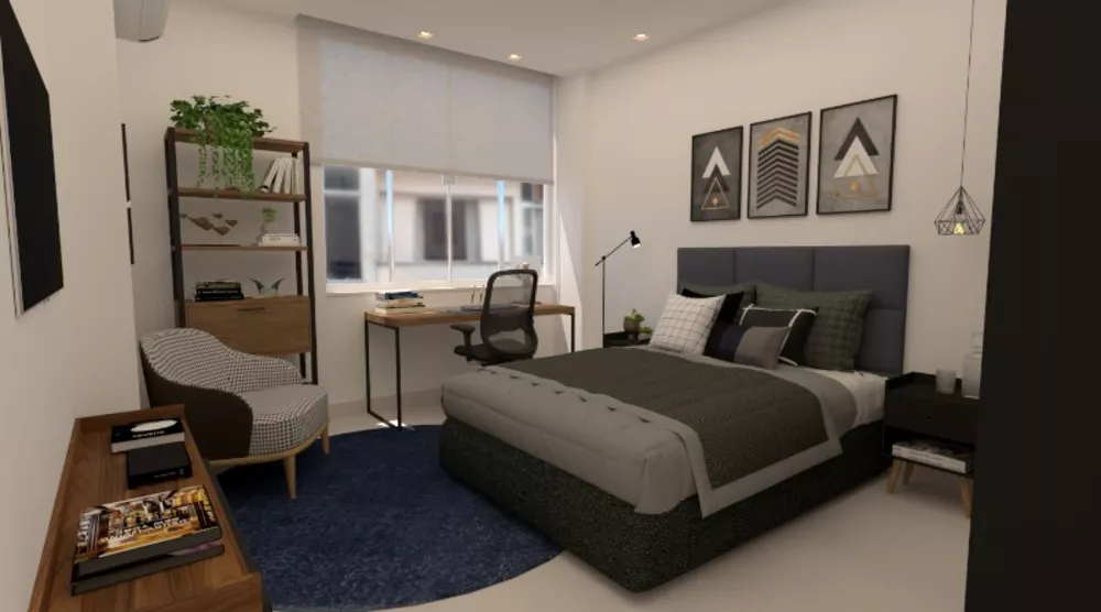 Apartamento à venda com 2 quartos, 70m² - Foto 3