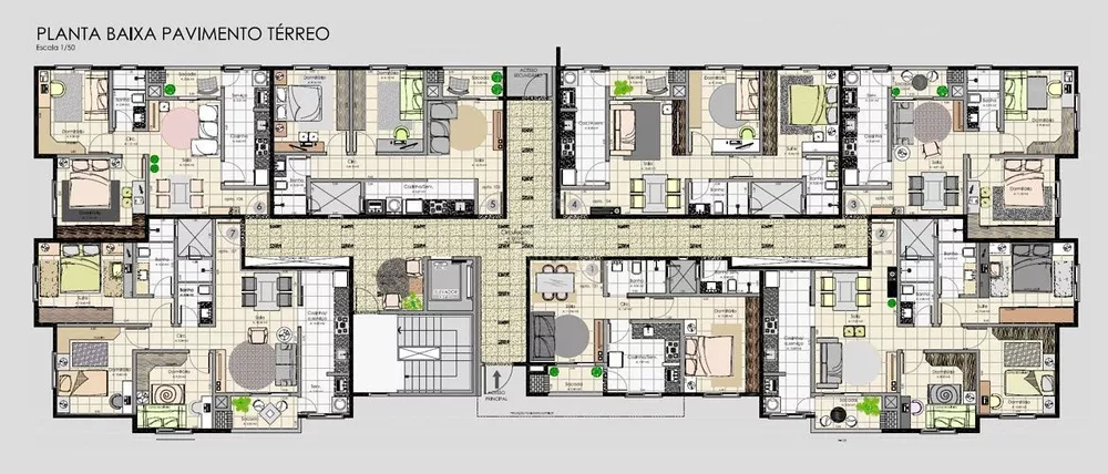 Apartamento à venda com 2 quartos, 65m² - Foto 3