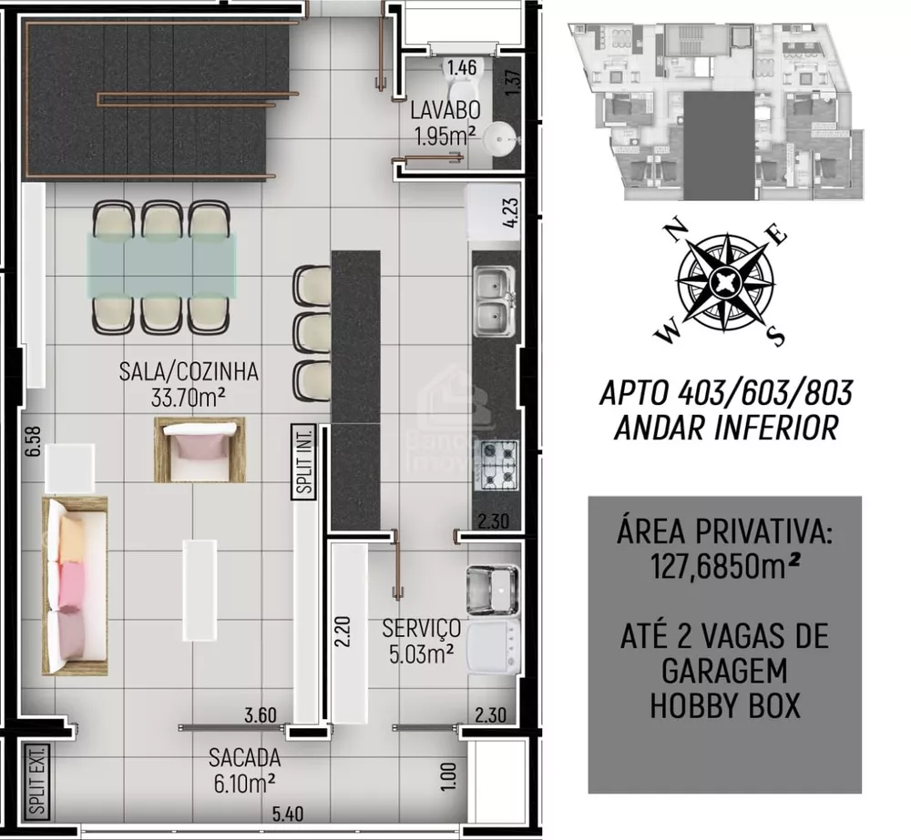 Apartamento, 2 quartos, 127 m² - Foto 5