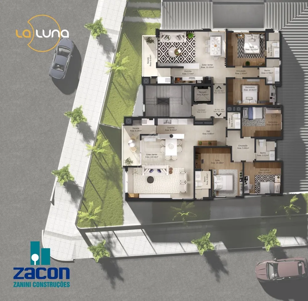 Apartamento, 3 quartos, 121 m² - Foto 10
